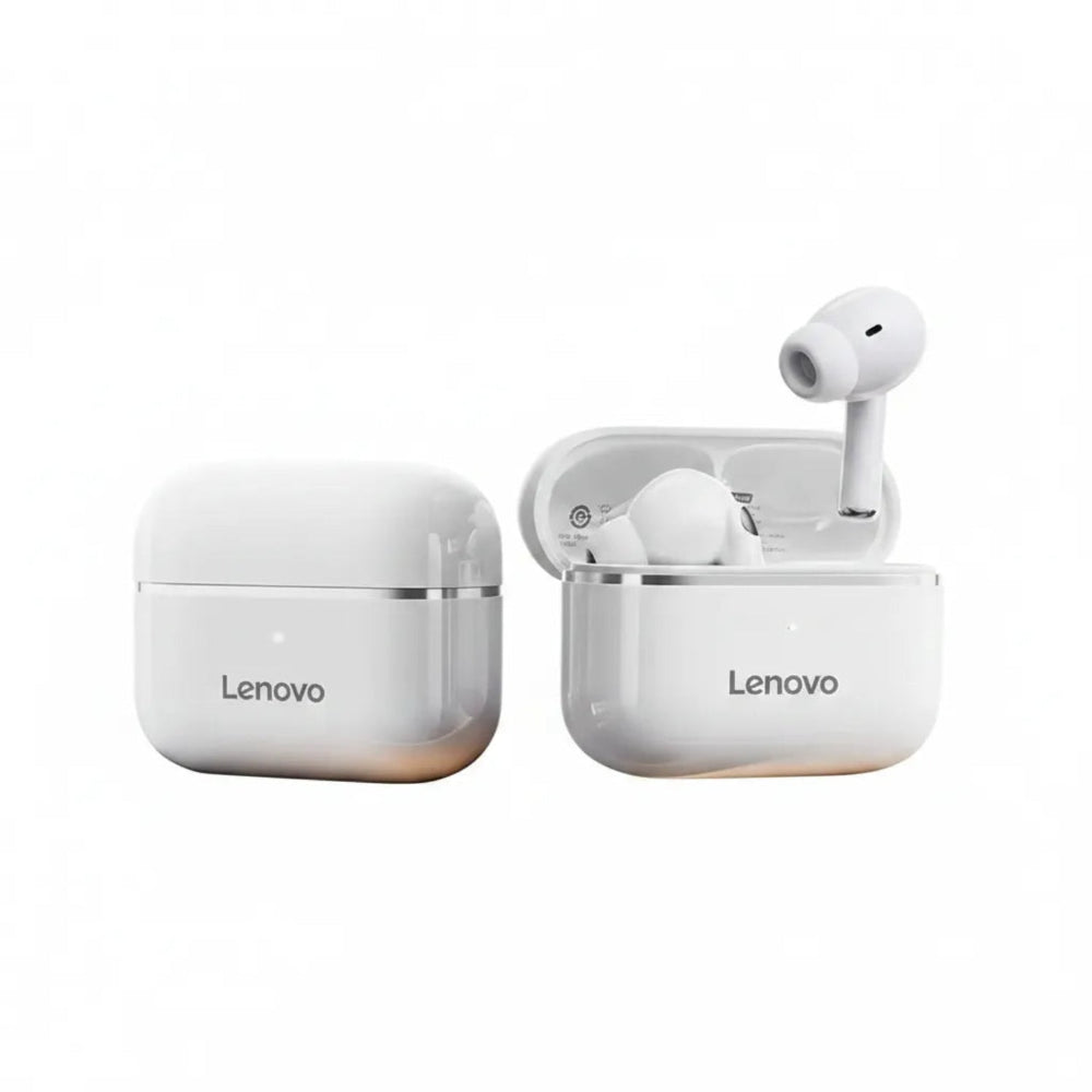 Lenovo LP40 Pro Wireless Earbuds with Charging Case - Bluetooth 5.4 Noise Cancelling TWS Earphones - Buy in Doha Qatar